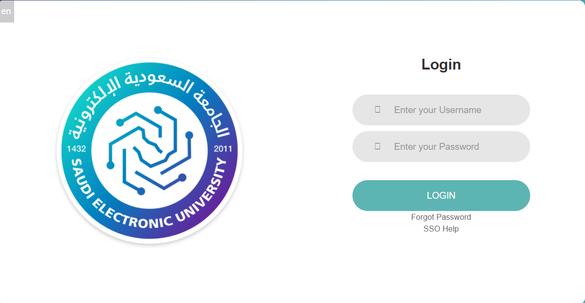 تسجيل دخول الجامعة السعودية الإلكترونية