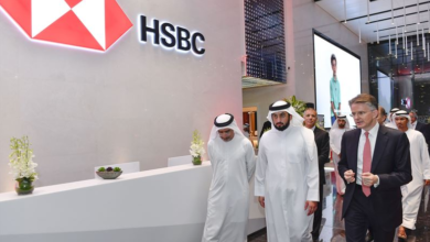فروع بنك HSBC في الإمارات
