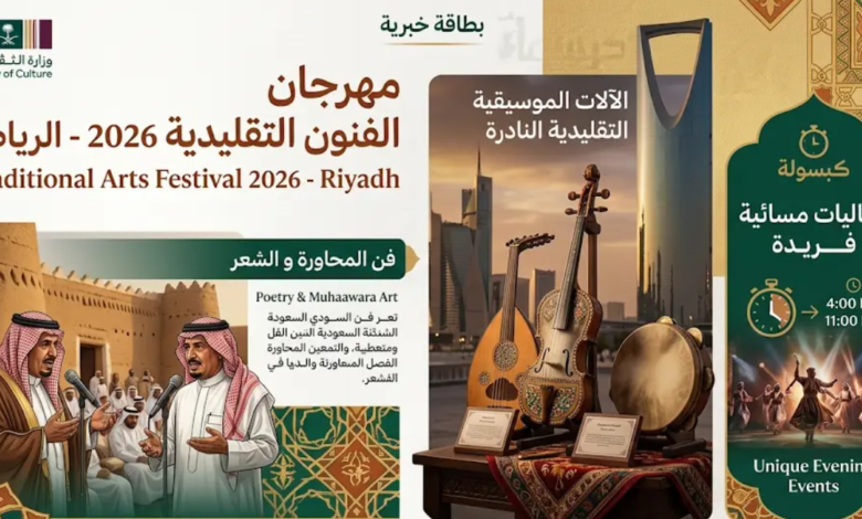 مهرجان الفنون التقليدية 2026
