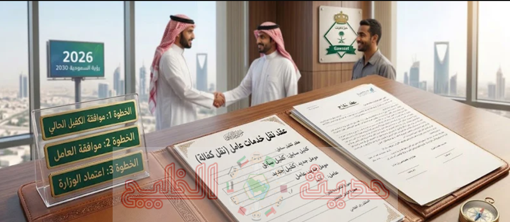 نقل الكفالة عبر منصة قوى 