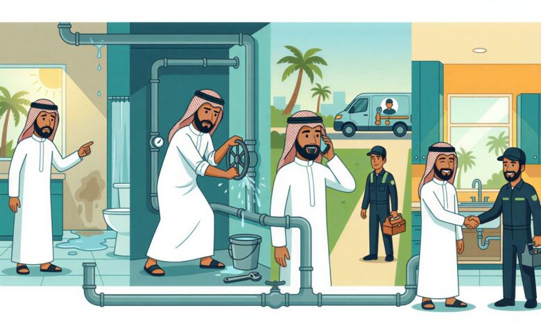 تسرب المياه