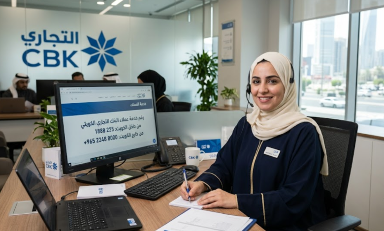 رقم خدمة عملاء البنك التجاري الكويتي