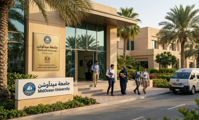 هل جامعة ميدأوشن معتمدة