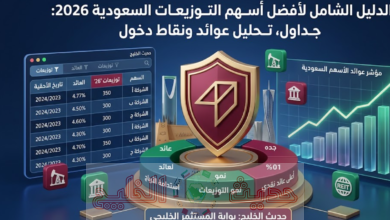 أفضل أسهم توزع أرباح في السوق السعودي
