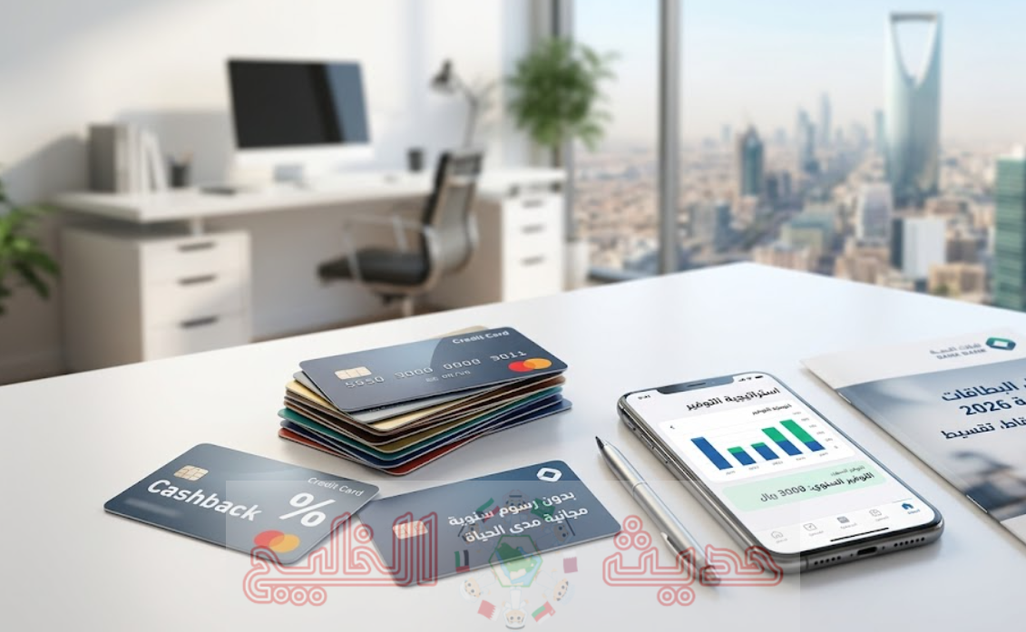 البطاقات الائتمانية بدون رسوم سنوية في السعودية
