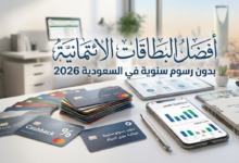البطاقات الائتمانية بدون رسوم سنوية في السعودية