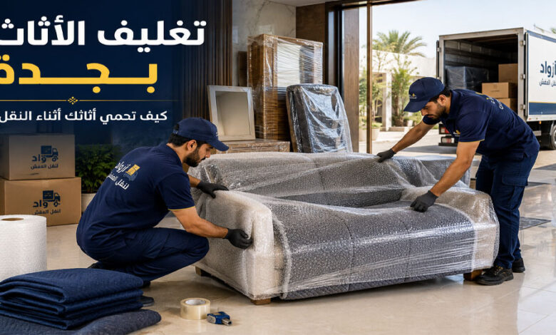 كيف تحمي أثاثك أثناء النقل؟ دليل شامل لتغليف الأثاث بجدة 2026