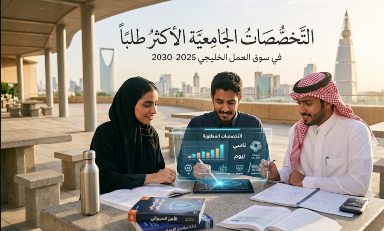 التخصصات الجامعية الأكثر طلباً في سوق العمل الخليجي