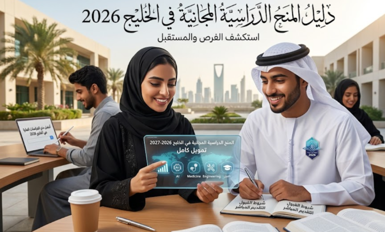 المنح الدراسية المجانية في الخليج