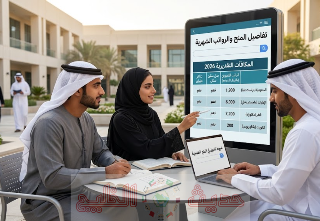 المنح الدراسية المجانية في الخليج