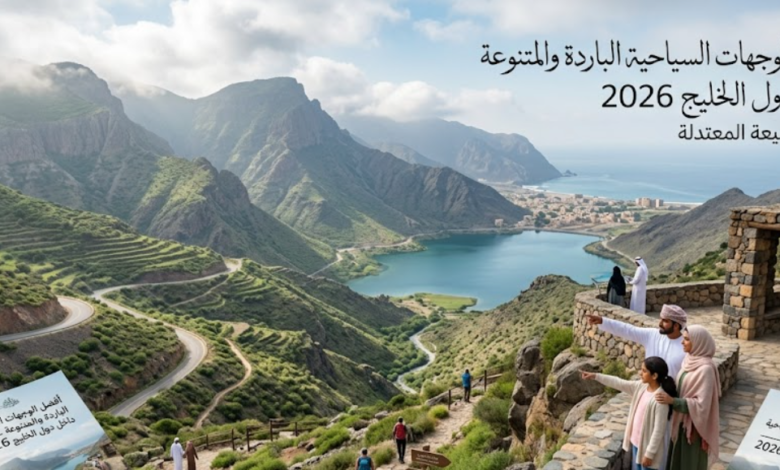 الوجهات السياحية الباردة والمتنوعة داخل دول الخليج