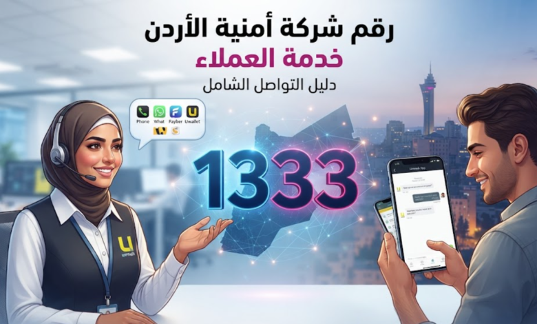 رقم شركة أمنية الأردن خدمة العملاء