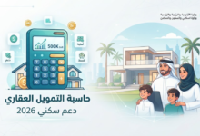 حاسبة التمويل العقاري ودعم سكنى 2026